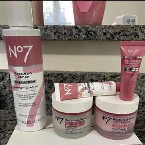 Brand new bundle of no 7 skin care